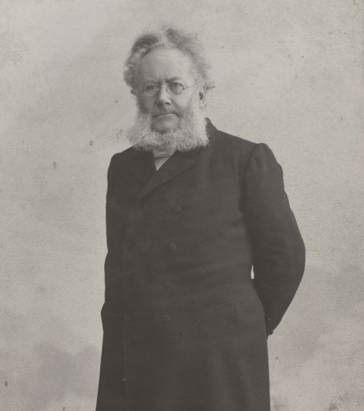 Henrik Ibsen in 1893.